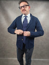 Bernese Navy Knit Cardy Blazer