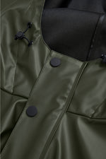 Matinique Forest Green Rainy Coat