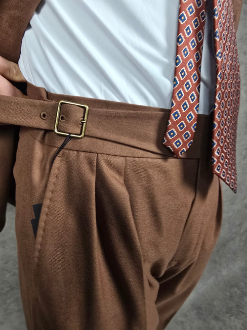 Caramel Brown Ghurka Pants
