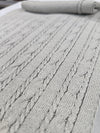 Barbati Dolce Ecru Cable Roll neck