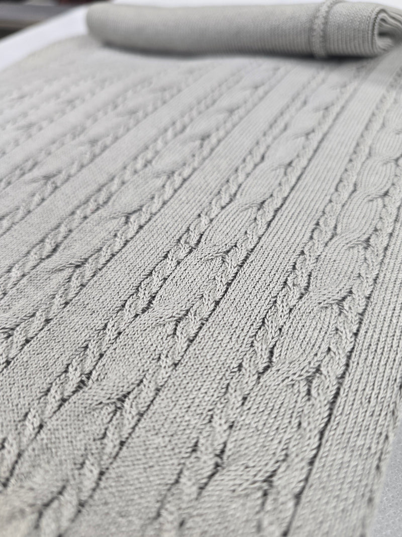 Barbati Dolce Ecru Cable Roll neck