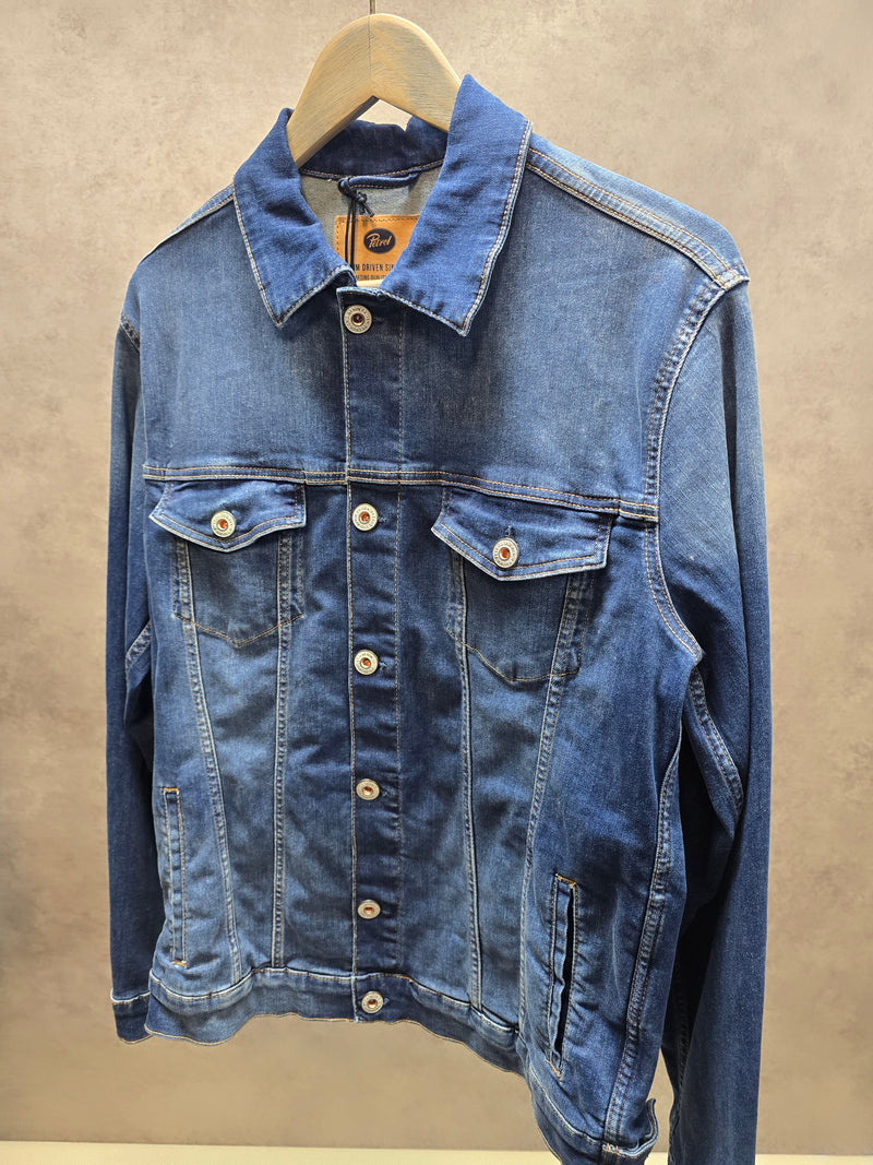 Petrol Blue Denim Jacket