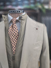 Beige Blazer with Gilet insert