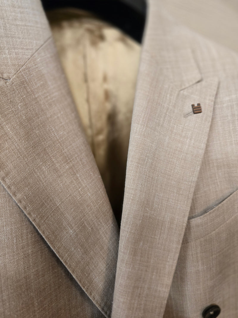 Jeo Ferrer Manoel Walnut DB Linen Blazer