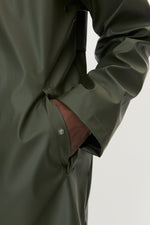 Matinique Forest Green Rainy Coat