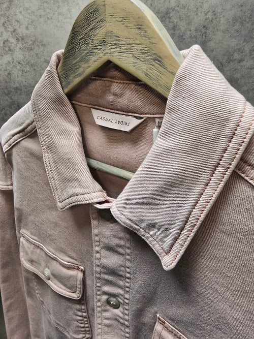 Casual Friday Blush Denim Shirt