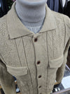 Bernese Beige Knit Cardigan