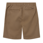 Mos Mosh Darwin Warm Sand Pleated Shorts