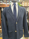 Bernese Navy Knit Blazer