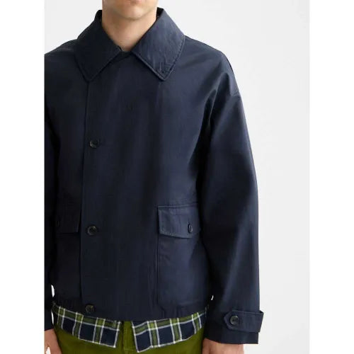 Scotch & Soda Navy Short Trench