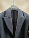 Manuel Ritz Navy DB Knitwear