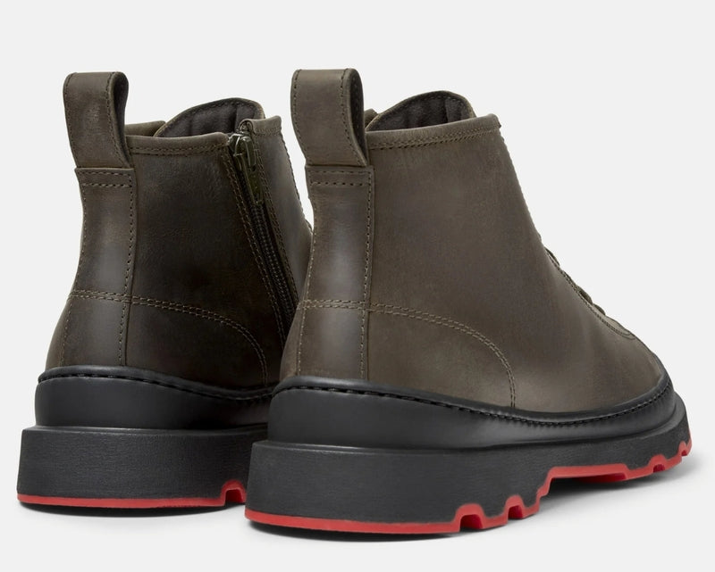 Camper Green Crazy Horse Ankle boot