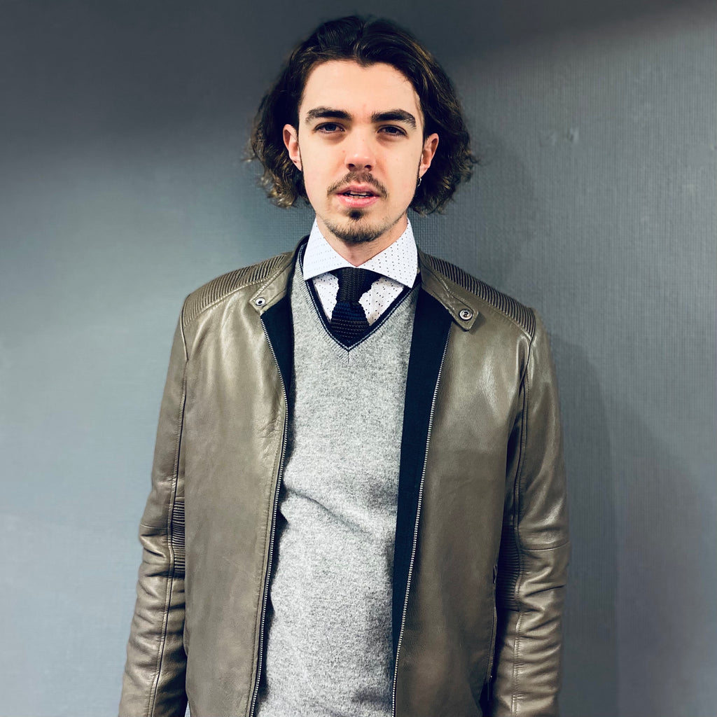 Selected Homme Sheffield Leather Jacket