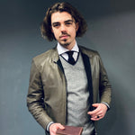 Selected Homme Sheffield Leather Jacket
