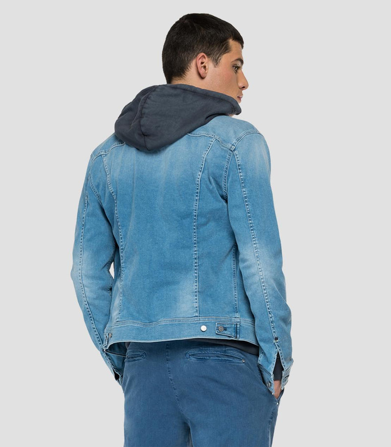 HYPERFLEX RE-USED X.L.I.T.E. DENIM JACKET