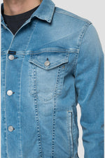 HYPERFLEX RE-USED X.L.I.T.E. DENIM JACKET