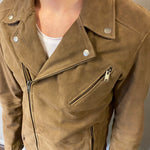 Selected Homme Biker Suede Jacket