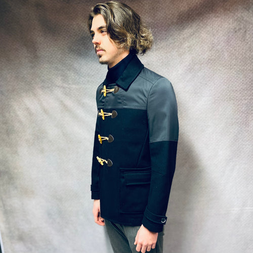 DR&N Navy Duffle Coat