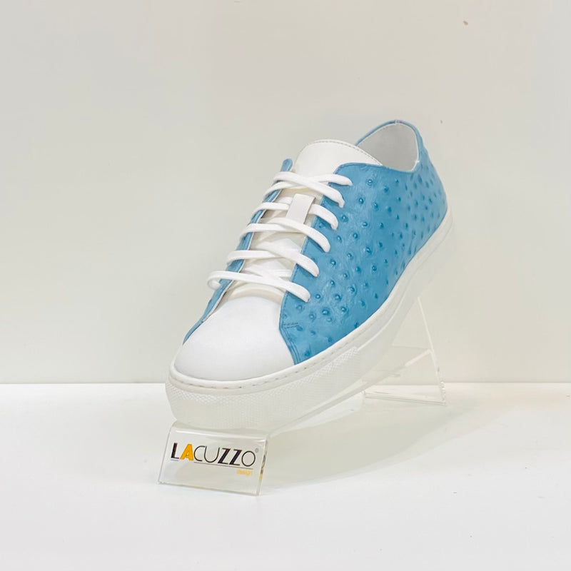 Lacuzzo White Teal Ostreicher Trainers