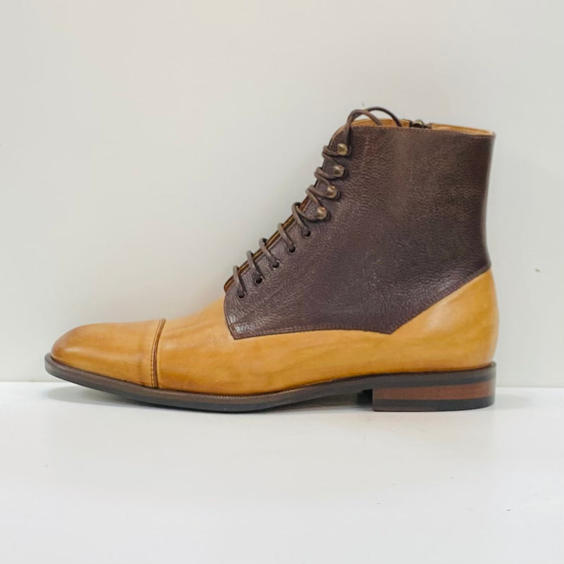 Two tone 2025 boots mens