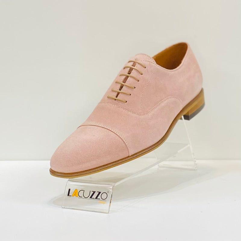 Lacuzzo Rosé Pink Suede Shoe