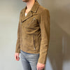 Selected Homme Biker Suede Jacket