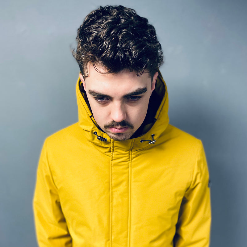 Markup Mustard Parka Statement Menswear