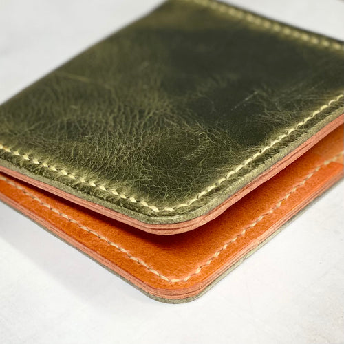 Blackthorn Leather Green Wallet